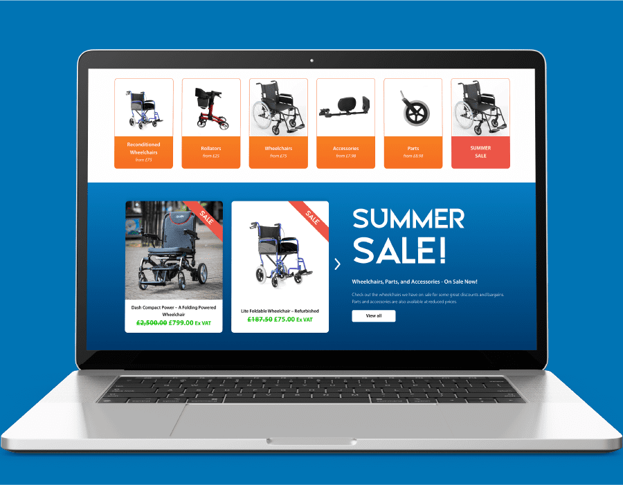 The Mobility Outlet Website